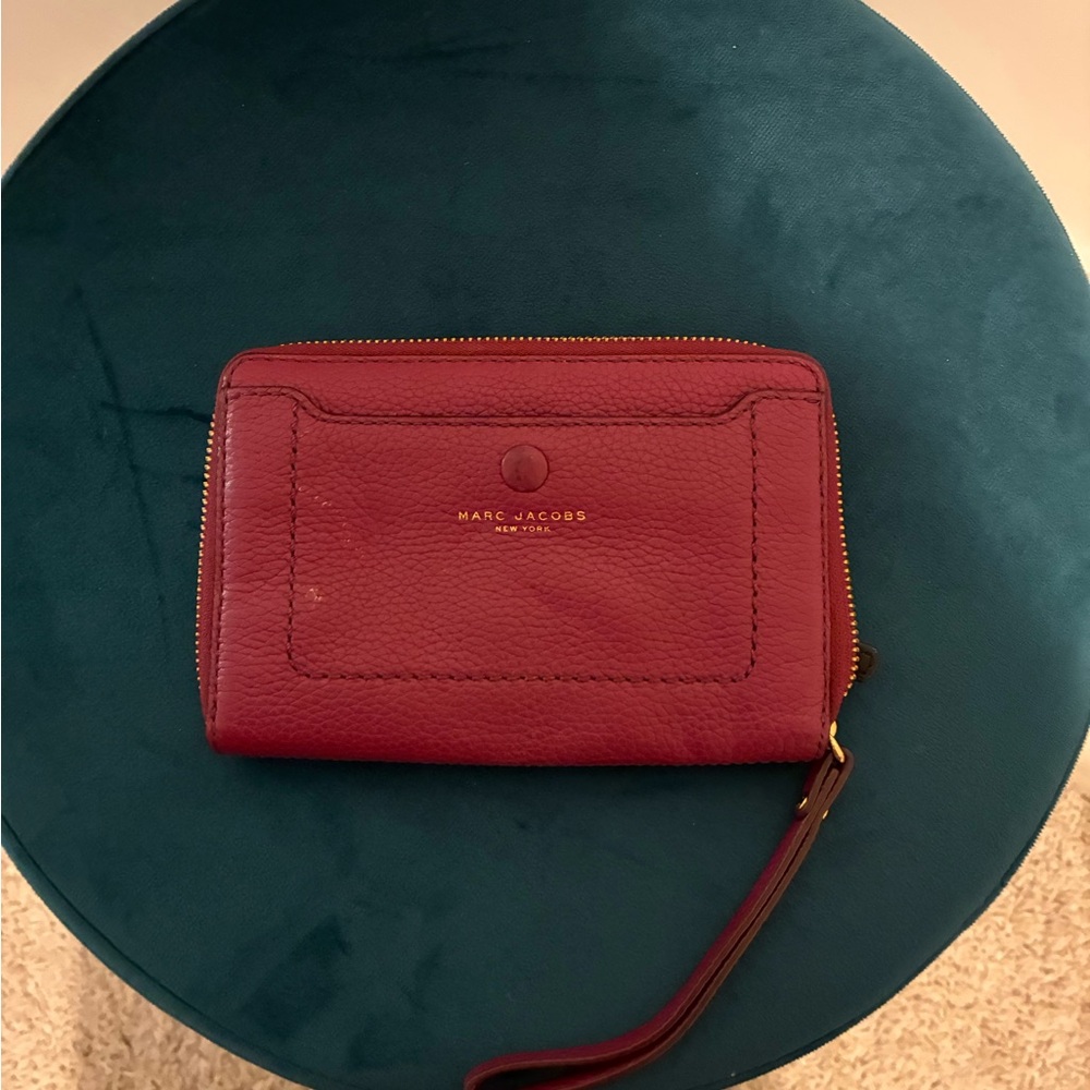 Marc Jacobs Leather Wristlet Wallet